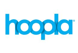 Logo for Hoopla.
